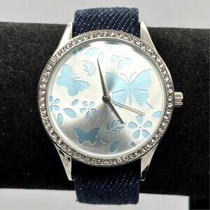 Blue Butterfly Men's Watch